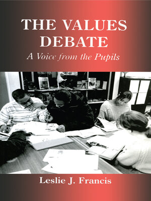 cover image of The Values Debate